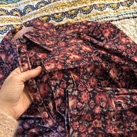 LoveShackFancy Ringley top blushing berries size 4 - Picture 4 of 9